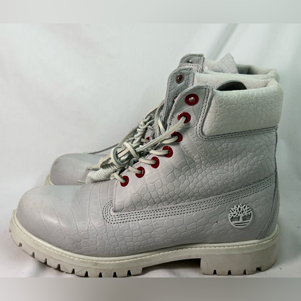 Timberland 6” Premium Boots 'White Serpent'